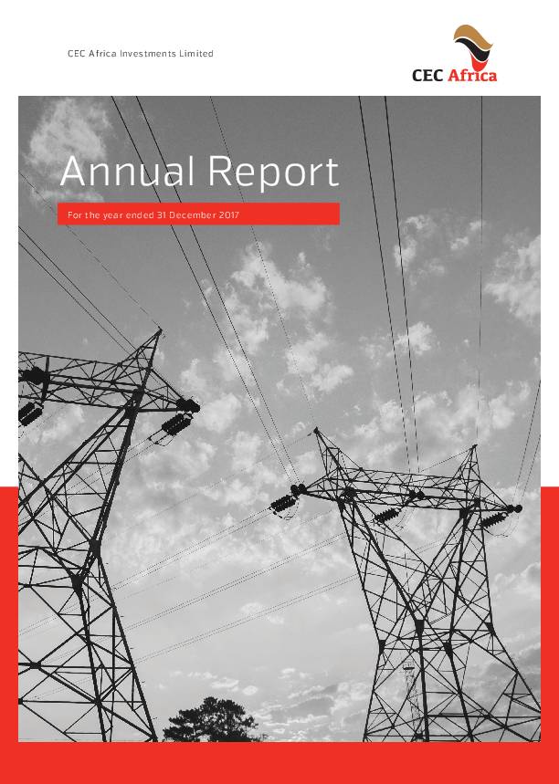 CECA 2017 Annual report